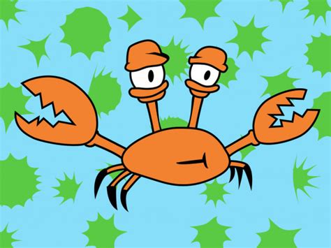 Cartoon crab — Stock Vector © ostapdesign #3676768