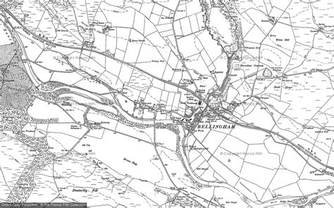 Old Maps of Bellingham, Northumberland - Francis Frith