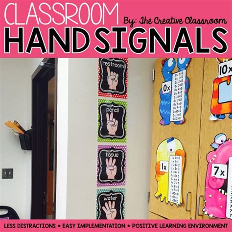 Using Hand Signals in the Classroom | Creative classroom, Kindergarten classroom management ...