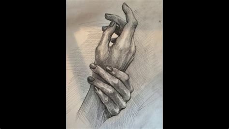 Girl hands drawing - YouTube