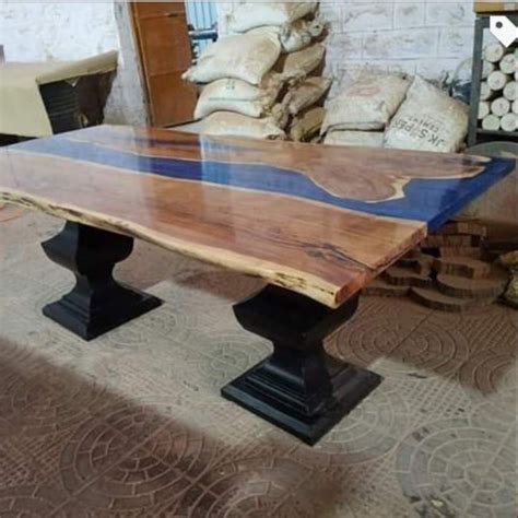 6 Seater Epoxy Resin River Table, Size: 180*90*75cm at Rs 26000/piece in Jodhpur