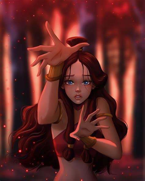 Katara - Bloodbending Scene by Orensje on DeviantArt