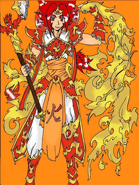 God of fire by kenshymidzu on DeviantArt