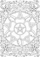 78 Idées De Pentacle  Coloriage pentacle Symboles Païens sketch template