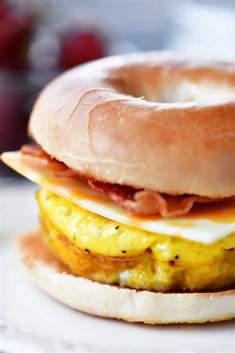 Bacon Bagel