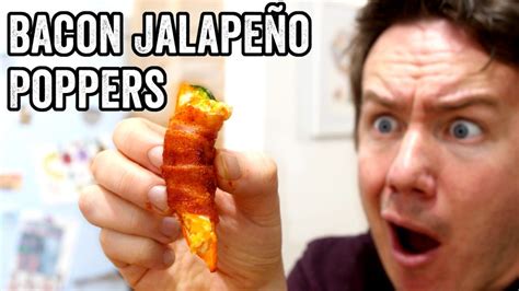 bacon wrapped jalapeno poppers recipe - Barry Lewis