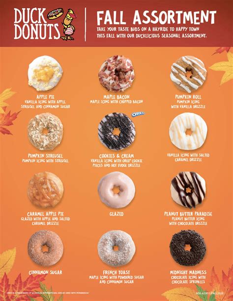 Duck Donuts - Apple, Maple Bacon, Pumpkin... What's not to...