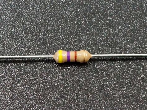 Resistor 470 Ohm 5% 1/4W (25-Pack) - ProtoSupplies