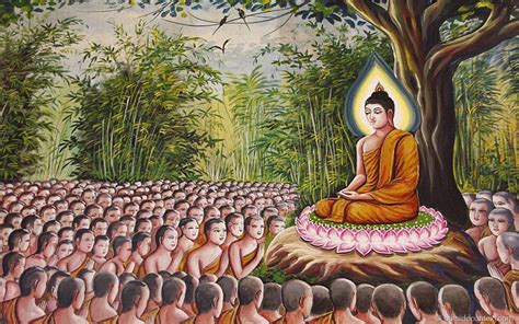 4 photo of 16 for buddha teaching wallpaper | พระพุทธเจ้า, ศิลปะ