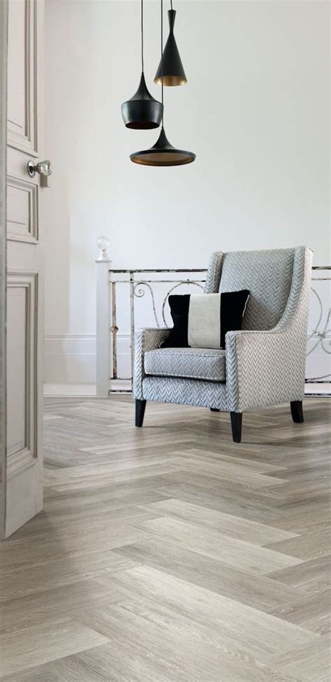 Picture Of modern herringbone flooring with a parquet effect