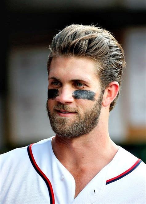 cute athletes — Bryce Harper + Hair | Bryce harper haircut, Sexy ...