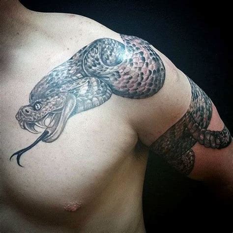 60 Rattlesnake Tattoo Designs For Men - Manly Ink Ideas