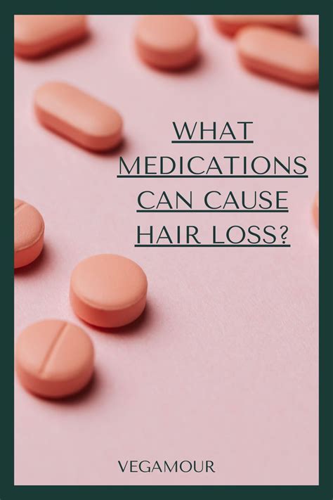 What Medications Can Cause Hair Loss? | Hair loss, Paraben free products, Diffuse hair loss