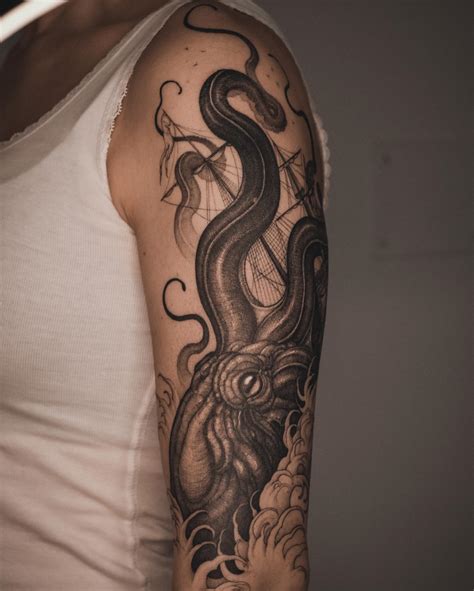 17 Killer Kraken Tattoo Ideas for Men & Women in 2023