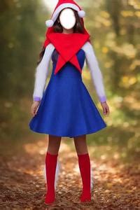 Elf Girl Costume Face Swap ID:641521