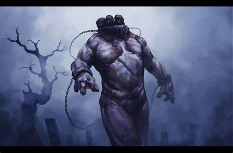 Zombie Giant by SirHanselot | Zombie, Fantasy art, Giants