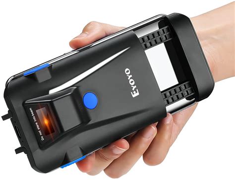 Eyoyo 2D Bluetooth Barcode Scanner,Phone Back Clip On Scanner,Portable,3-In-1 USB & Wireless ...