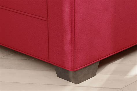 Cindy Crawford Bellingham Cardinal Red Microfiber Sleeper Chair | Rooms to Go