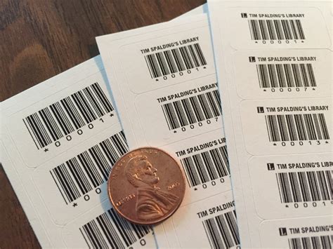 New: Printed Library Barcode Labels « The LibraryThing Blog