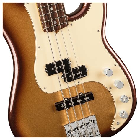 Fender American Ultra Precision Bass RW, Mocha Burst at Gear4music