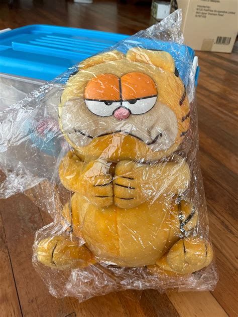 Garfield Cat Plush, Hobbies & Toys, Toys & Games on Carousell