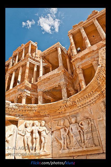 Ancient Architecture in Libya Sabratha