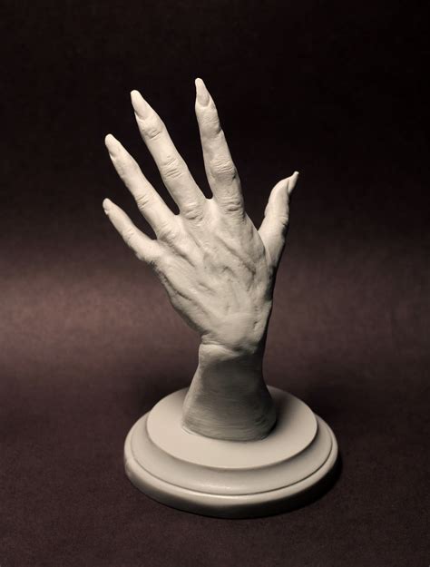 Free photo: Hand Ceramic Sculpture - Art, Blue sky, Clouds - Free Download - Jooinn