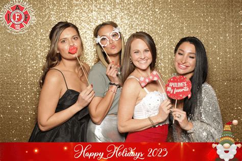Firefighters | Holiday Party 2023 - Yoomee Photo Booth