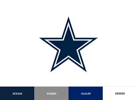 Dallas Cowboys Brand Color Codes » BrandColorCode.com