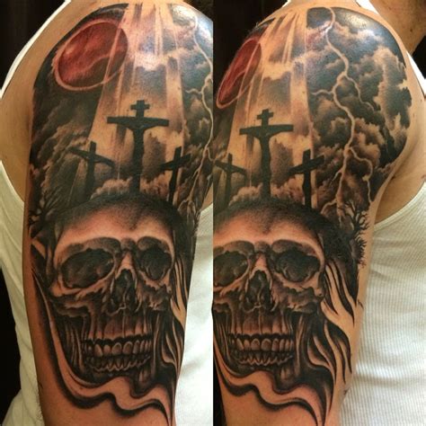 Golgotha tattoo by Bexx Tattoos | Tattoos, Rib tattoos for guys, Rib tattoo