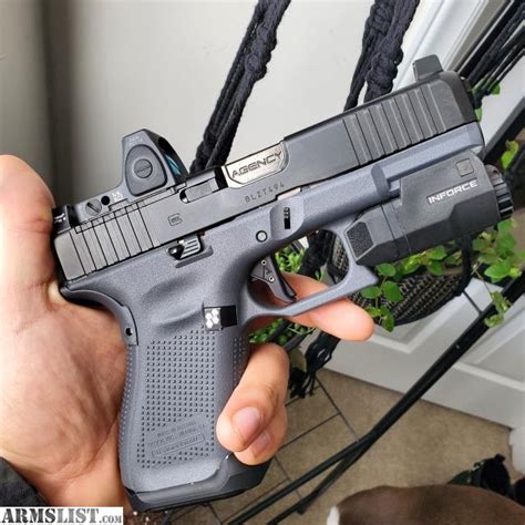 ARMSLIST - For Sale: Glock 19 Gen 5 MOS Lipsey's Grey Framed