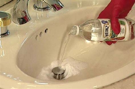 Clogged Sink Home Remedy Vinegar