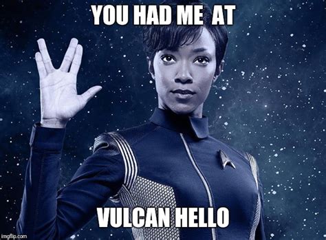 Star Trek Discovery Vulcan Hello II - Imgflip