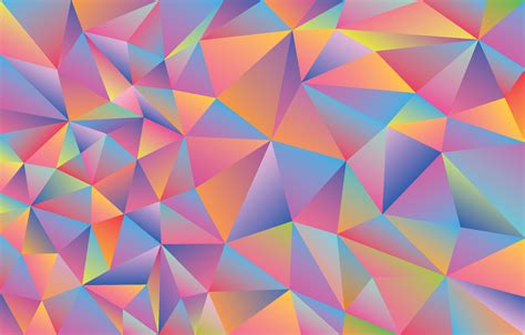 abstract colorful triangle background. modern wallpaper for social media, presentation and web ...