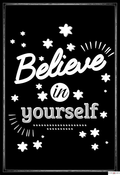 Believe in Yourself | Inspirational quotes wall art, Motivational posters, Inspirational posters