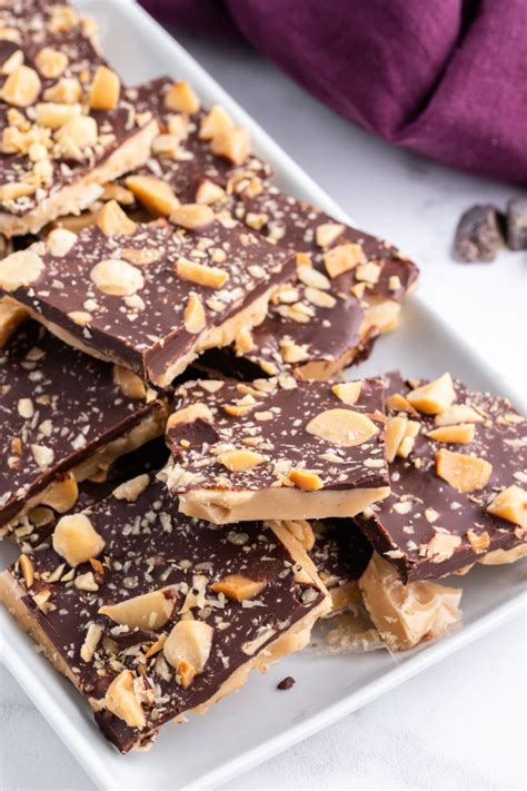 Macadamia Nut Butter Toffee - Recipe Girl