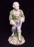 Lefton China 18th Century Man Figurine Bisque Porcelain (Lefton) at Midwest Emporium