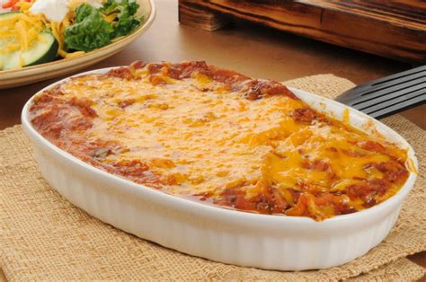 Mexican Ground Beef Tortilla Layer Casserole - Tasty Casseroles