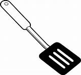 Spatula Coloring Pages sketch template