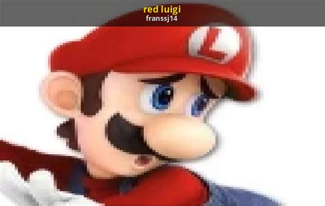 red luigi [Super Smash Bros. Crusade] [Mods]