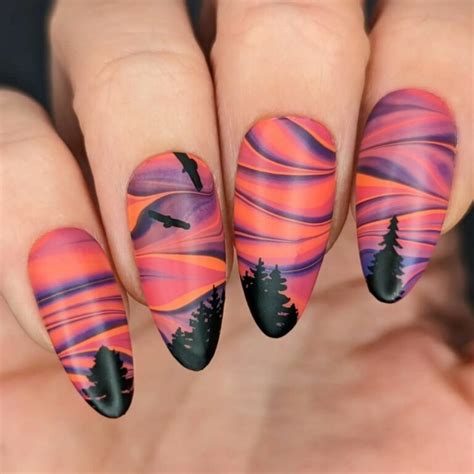 30+ Sunset Ombre Nails Ideas You Will Love [2024] - Nail Designs Daily