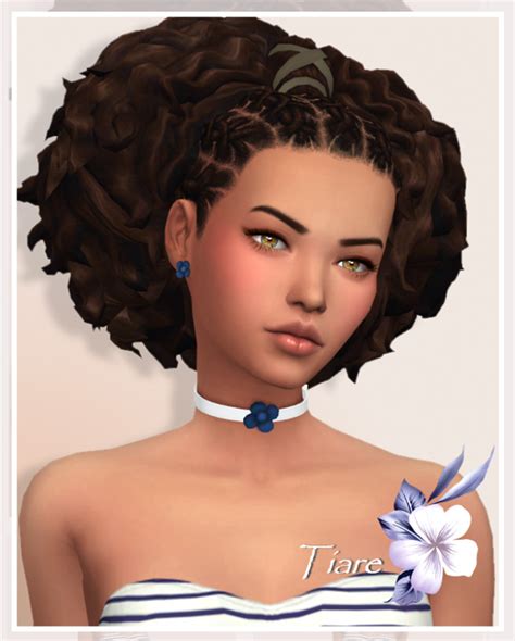 Sims 4 Curly Hair Girls