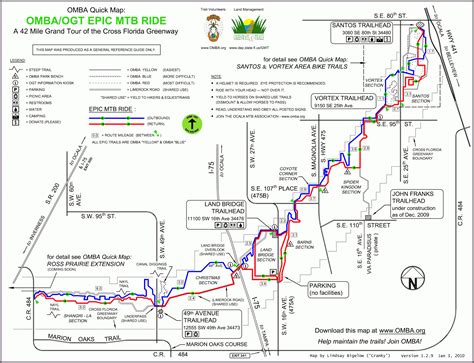 Maps - Florida Trail Map Pdf | Printable Maps