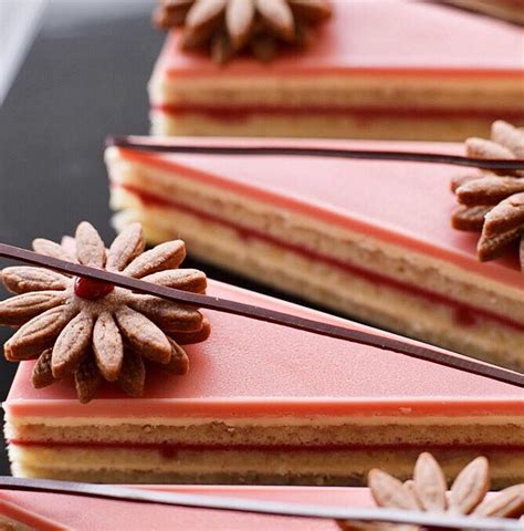 Raspberry Opera Cake Recipe - Raspberry