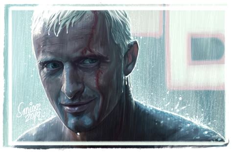 Rutger Hauer - Blade Runner - Time To Die | Poster By Saniose