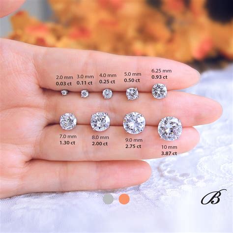 1/2 0.5 Carat Total Weight White Round Diamond Solitaire Stud Earrings ...