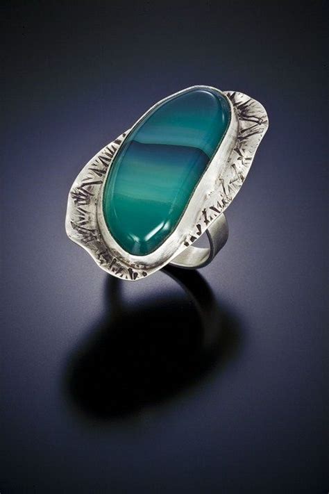 Brazilian agate set in sterling | Gemstone rings, Gemstones, Jewelry