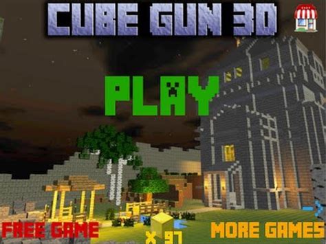 Cube Gun 3d - Free Mine FPS - Android GamePlay - YouTube