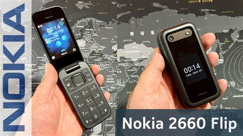 NOKIA 2660 Flip 4G LTE - Unboxing and Hands-On - YouTube