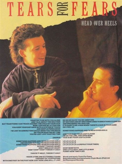 Tears for Fears Daily | Tears for fears, Tears for fears poster, Everybody wants to rule the world